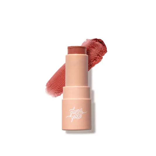 Glam & Grace Mega Lip Balm - Muted Red