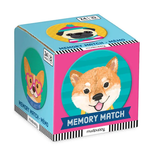 Dog Portraits Mini Memory Match Game