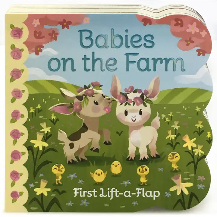 Babies On The Farm Lift-A-Flap Board Book