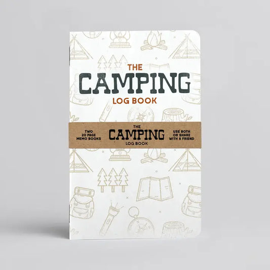 The Camping Log Book Pocket Notebook - Set of 2