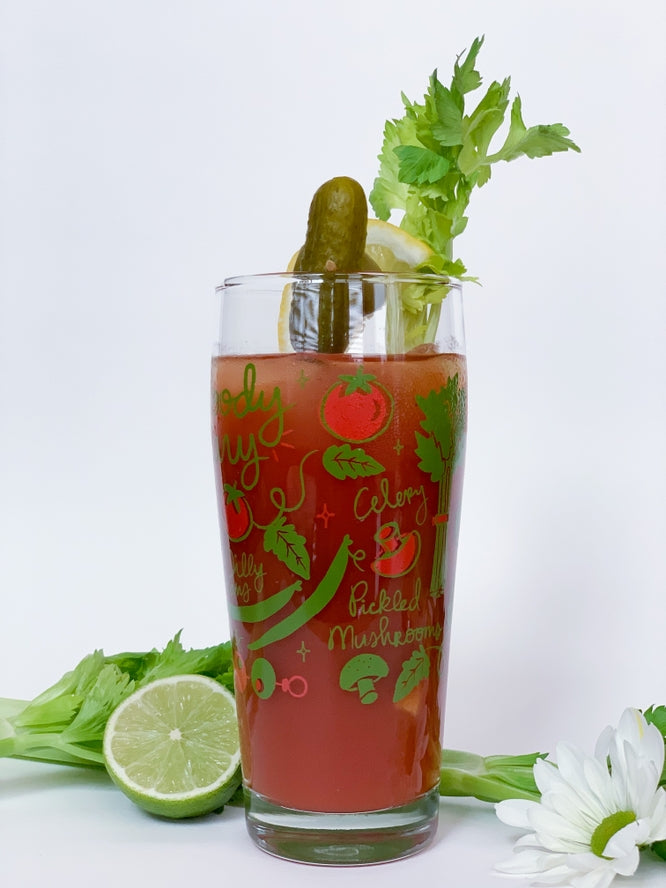 Bloody Mary Glass