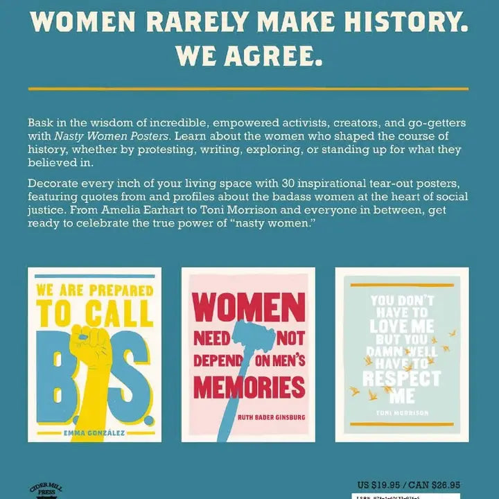 Nasty Women Posters: Wise Words From Women Who Changed the World