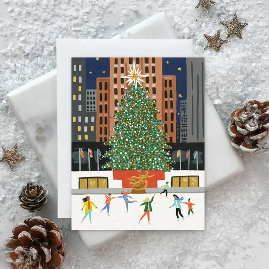 Rockefeller Center Tree Card