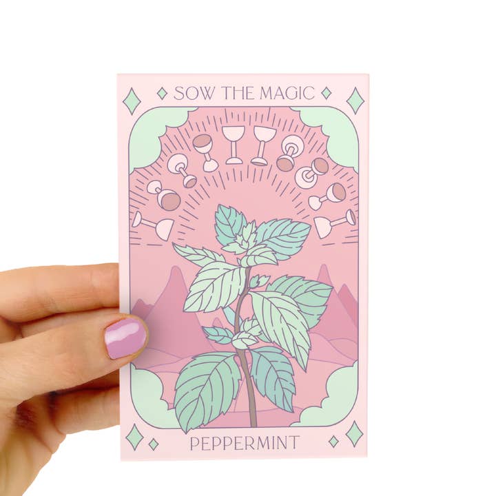 Peppermint Taro Garden Seed Packet