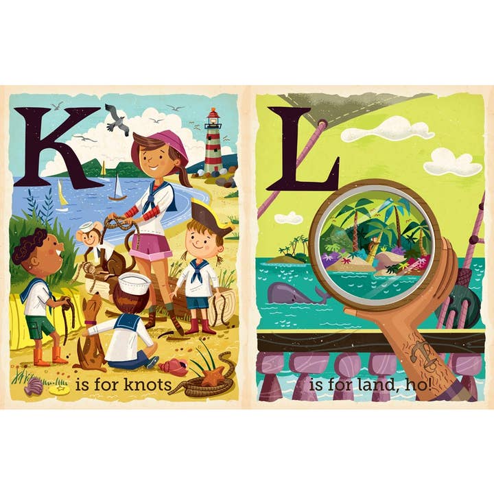 P is for Pirate: Alphabet Board Book