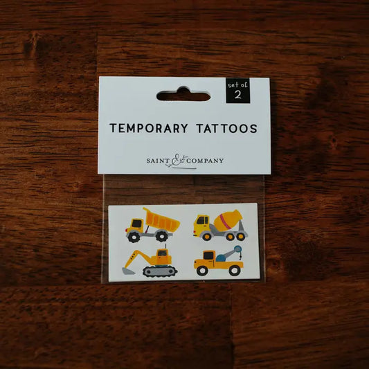 Construction Crew Temporary Tattoos