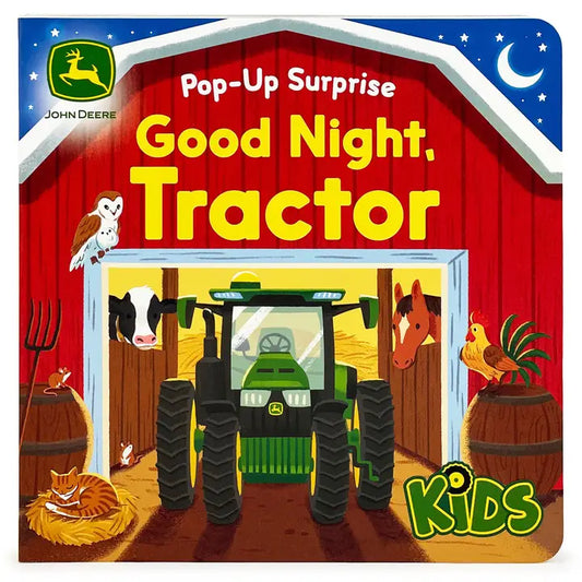 John Deere Kids Good Night Tractor Pop-Up Surprise Board Book