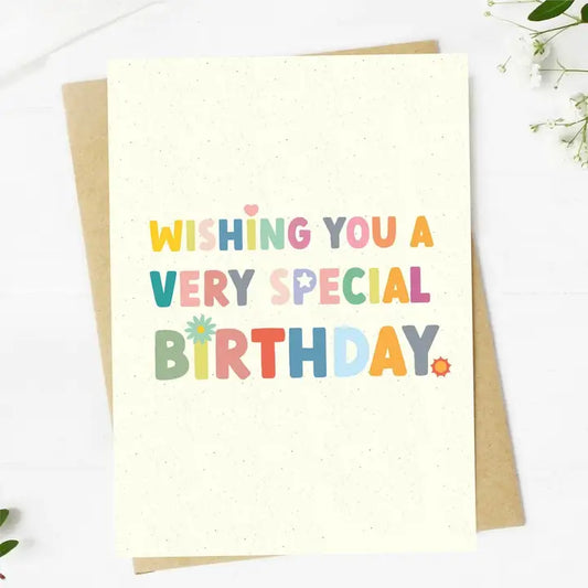 Wishing You A Very Special Birthday Card