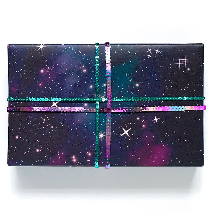 Galaxy Gift Wrap Sheet