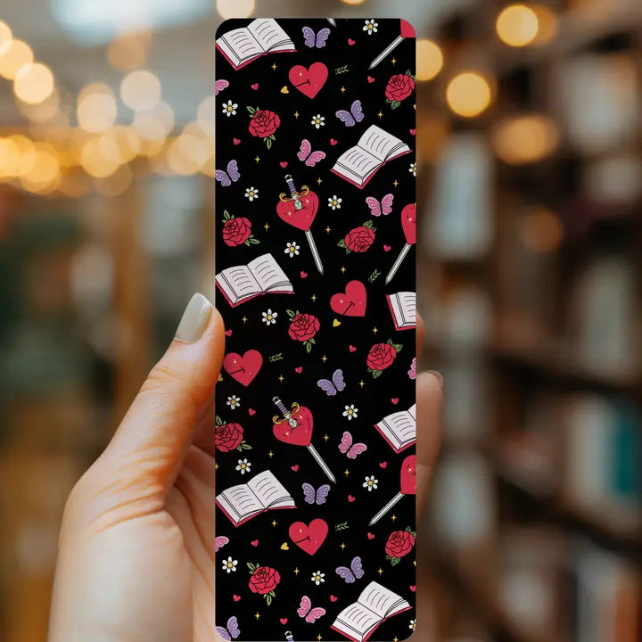 Romantasy Readers Floral Bookmark