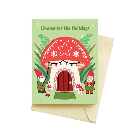 Gnome for the Holidays Card