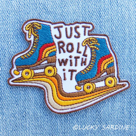 Just Roll With It Iron-On Patch