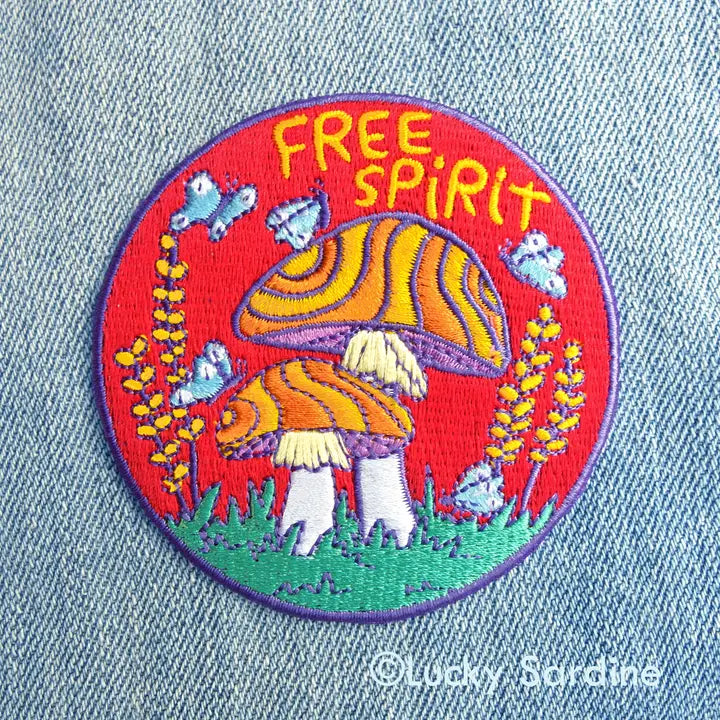 Free Spirit Iron-On Patch