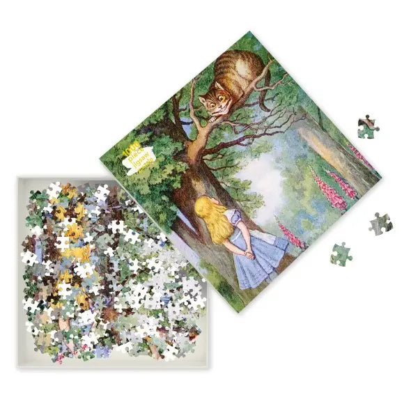 Alice and the Cheshire Cat 1000 Piece Jigsaw Puzzle