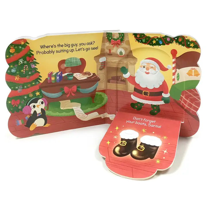 Santa's Workshop Christmas Life-A-Flap Board Book