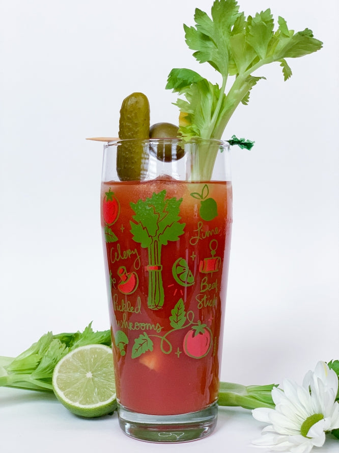 Bloody Mary Glass