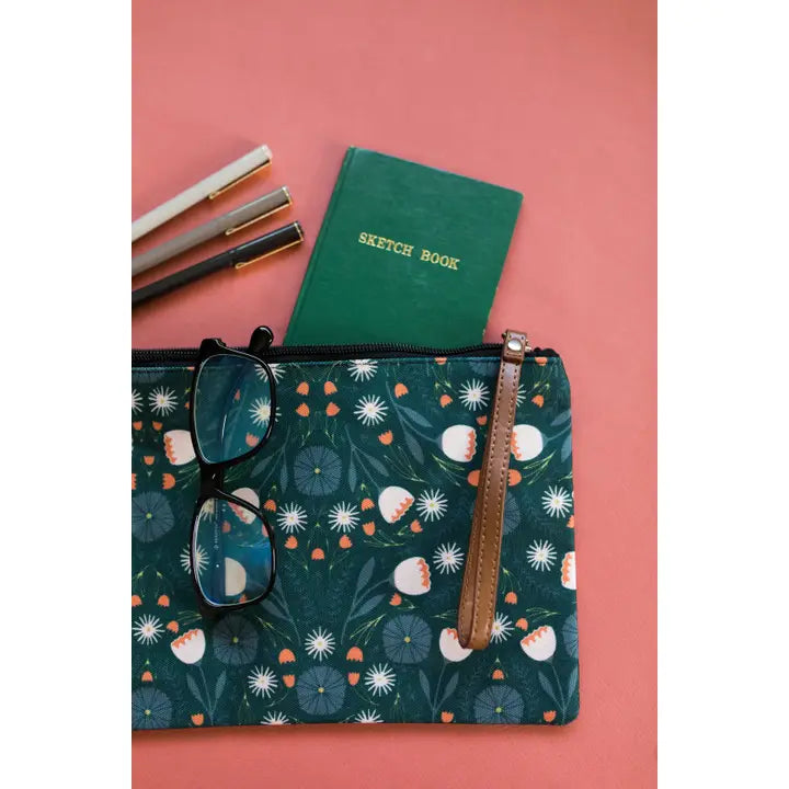 Night Flowers Pouch