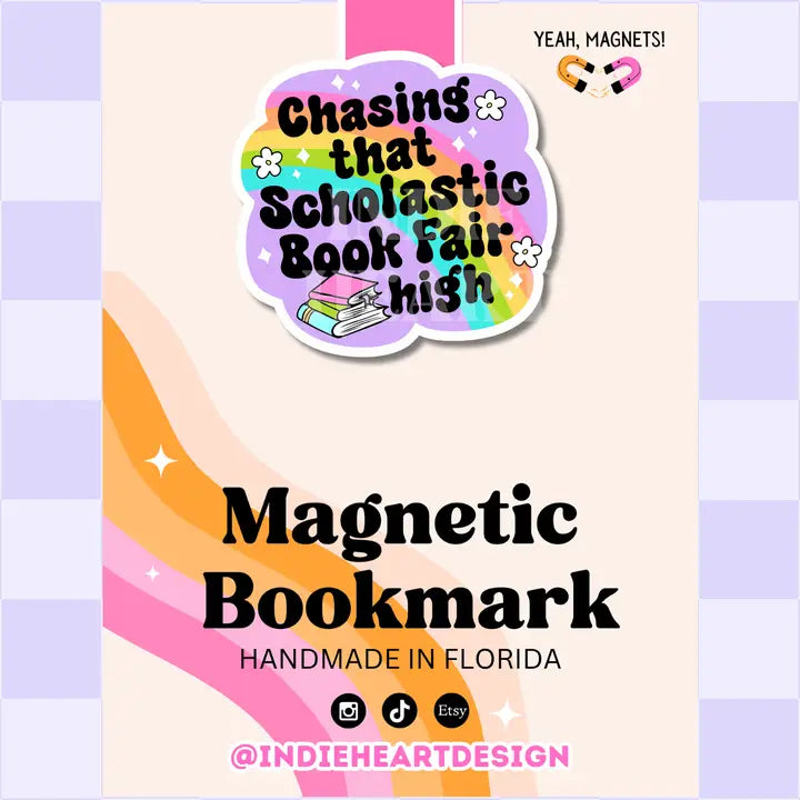 Book Fair Magnetic Bookmark