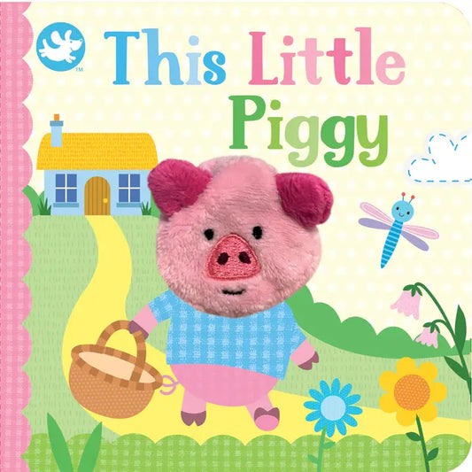 This Little Piggy Nursery Rhyme Finger Puppet Board Book