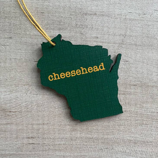 Wisconsin Cheesehead Ornament