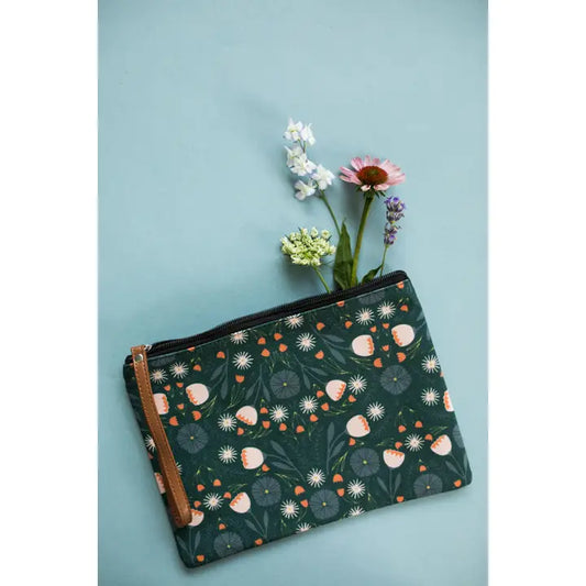 Night Flowers Pouch