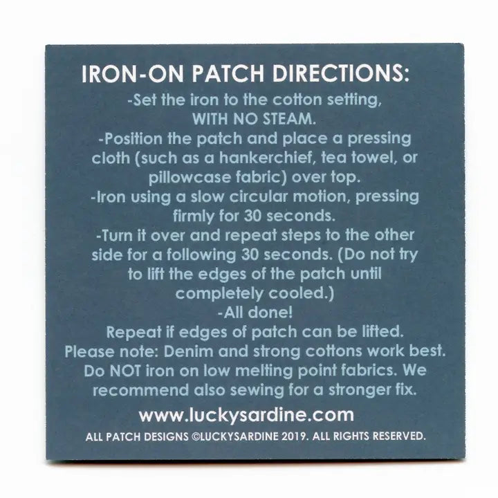 Just Roll With It Iron-On Patch