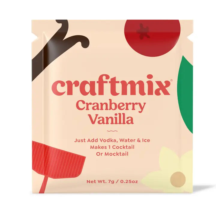 Cranberry Vanilla Cocktail & Mocktail Mixer