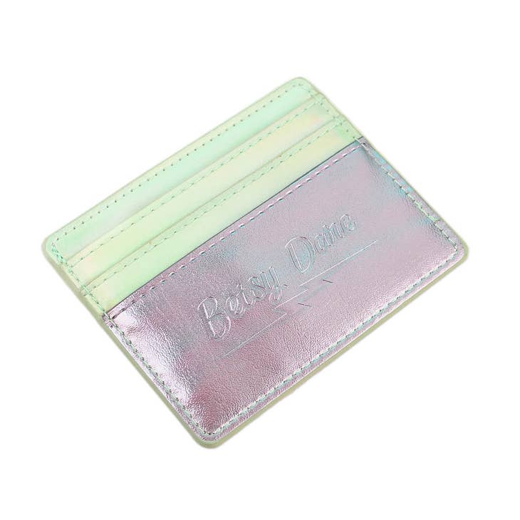 Lightning Bold Wallet in Iridescent Dream