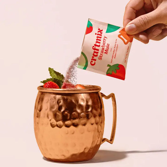 Strawberry Mule Cocktail & Mocktail Mixer