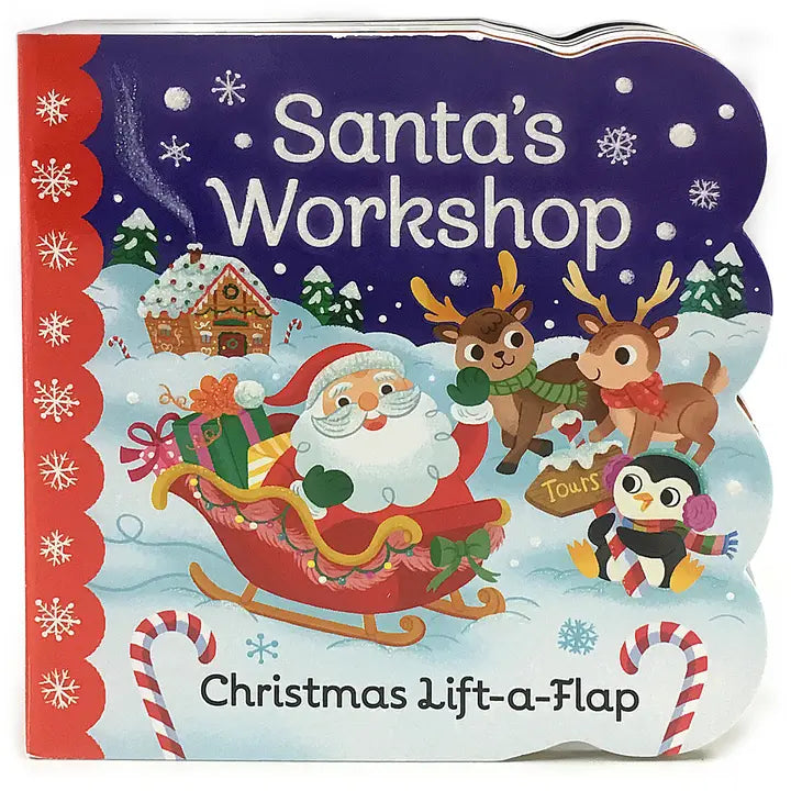 Santa's Workshop Christmas Life-A-Flap Board Book