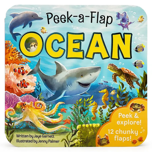 Peek-A-Flap Ocean Board Book