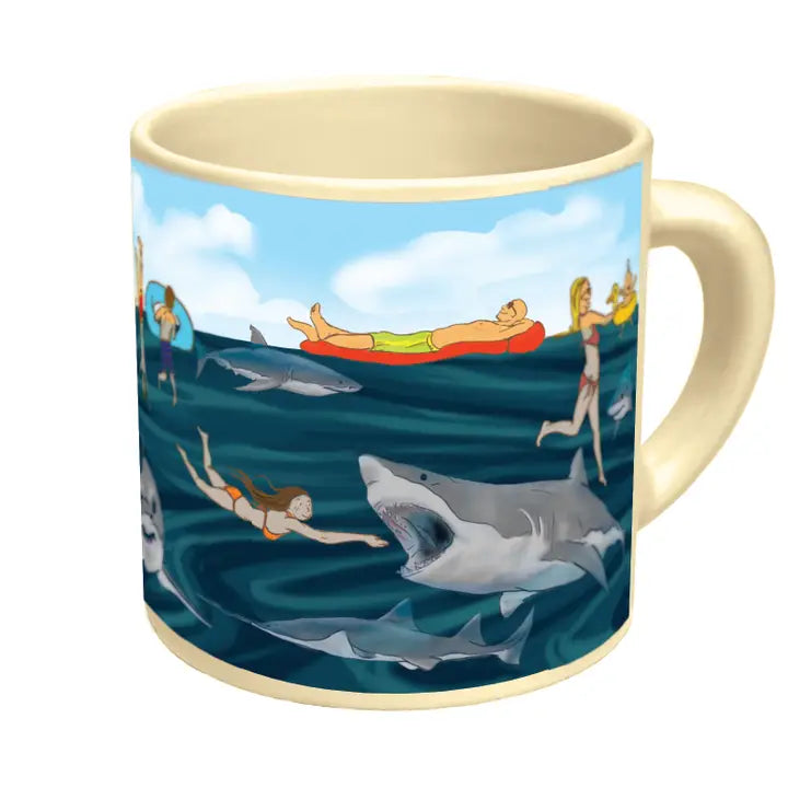 Shark! Heat-Changing Mug