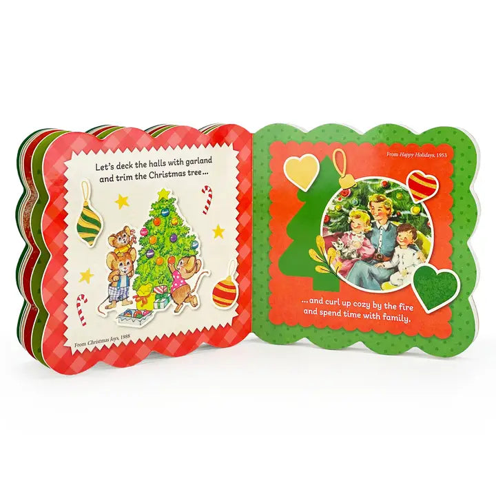 Merry Christmas To You Vintage Storybook Board Book