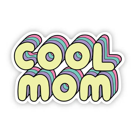 Cool Mom Vinyl Sticker