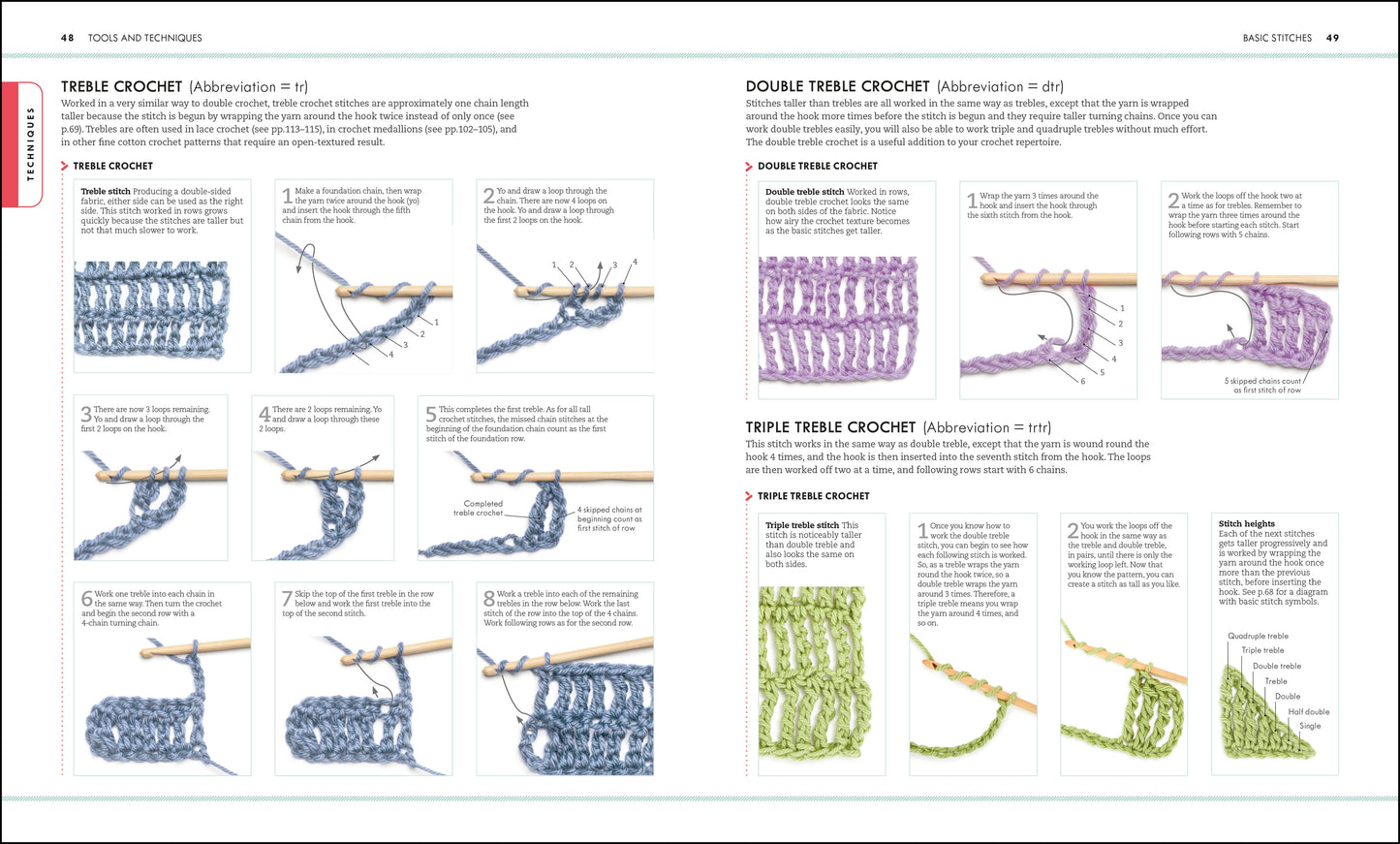 Crochet: Over 130 Techniques and Stitches