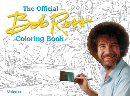 The Official Bob Ross Coloring Book