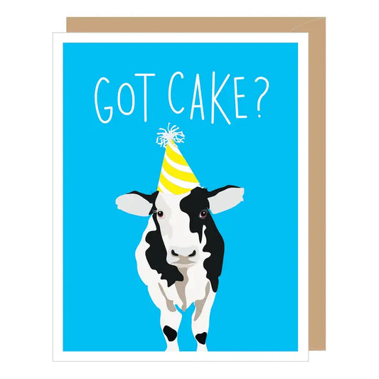 Cow Got Cake Birthday Card