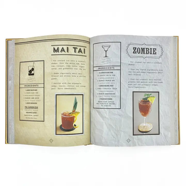 The Art of Mixology Cocktail Recipe Books