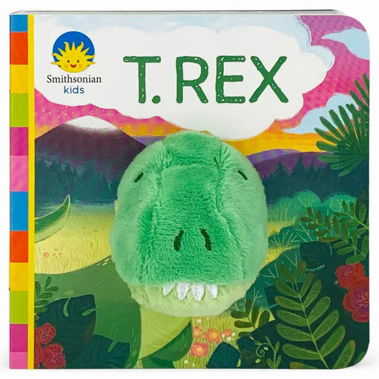 Smithsonian Kids T. Rex Finger Puppet Board Book