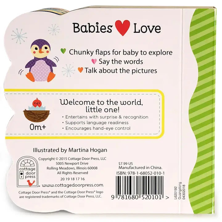 Babies Love Animals Lift-A-Flap Board Book