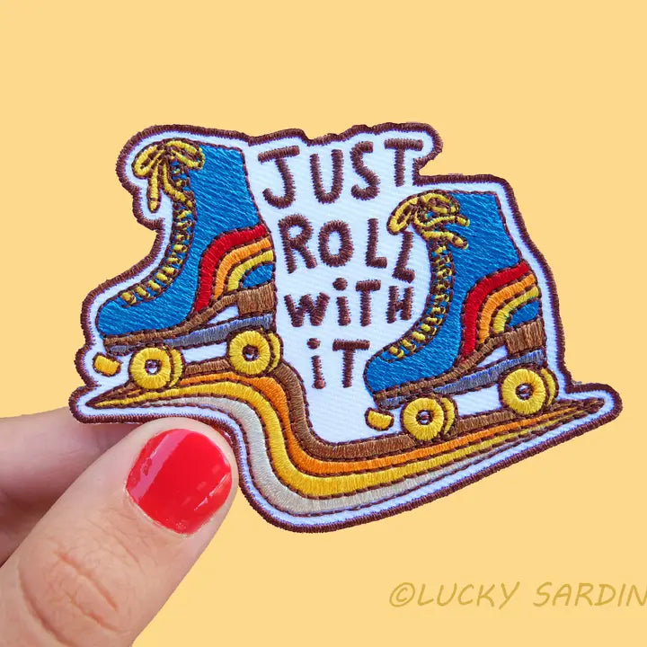 Just Roll With It Iron-On Patch