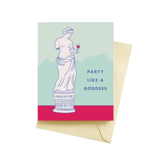 Goddess Birthday Card