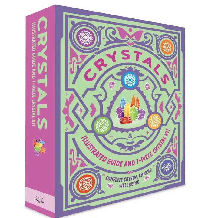 Crystals: Chakra Healing Crystals Set and Guidebook