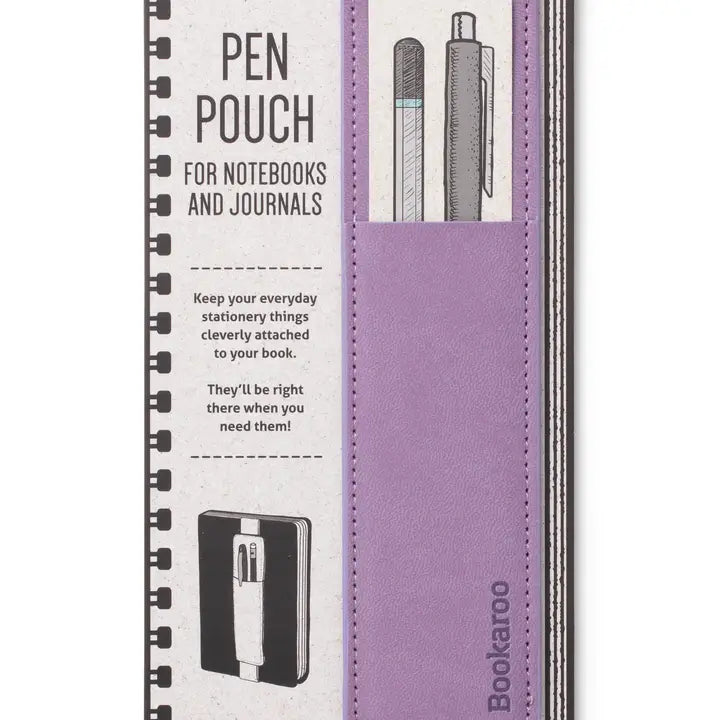 Bookaroo Pen Pouch for Notebooks and Journals