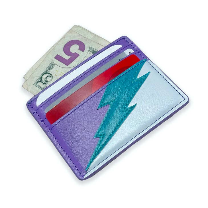 Lightning Bold Card Wallet in Dance Magic