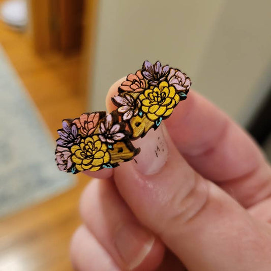 Hedgehog Clip-on Earrings