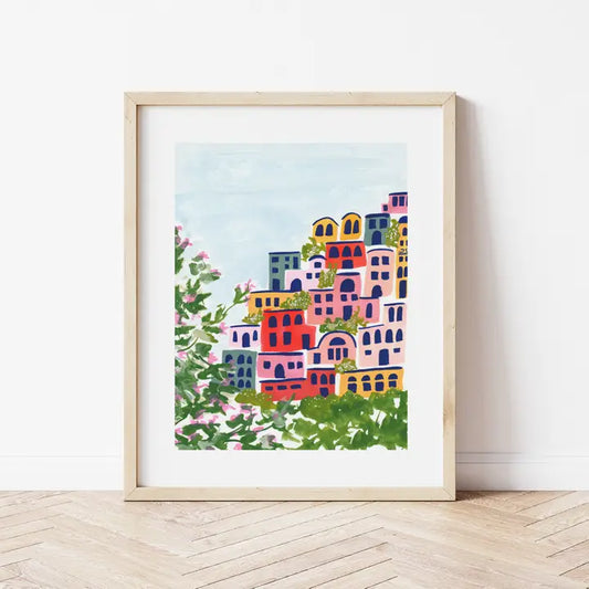 Positano Italy Art Print