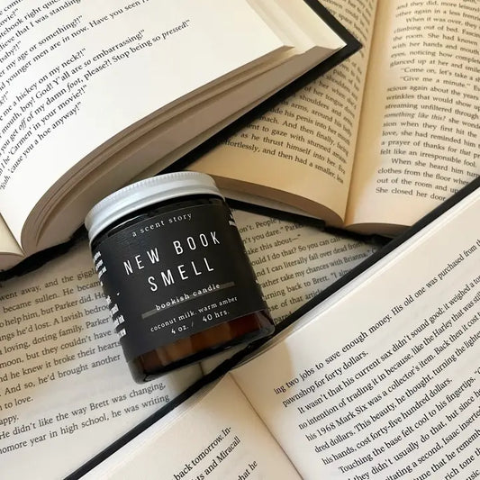 New Book Smell Bookish Soy Candle