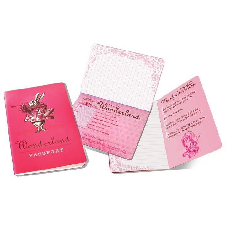 Wonderland Passport Pocket Notebook