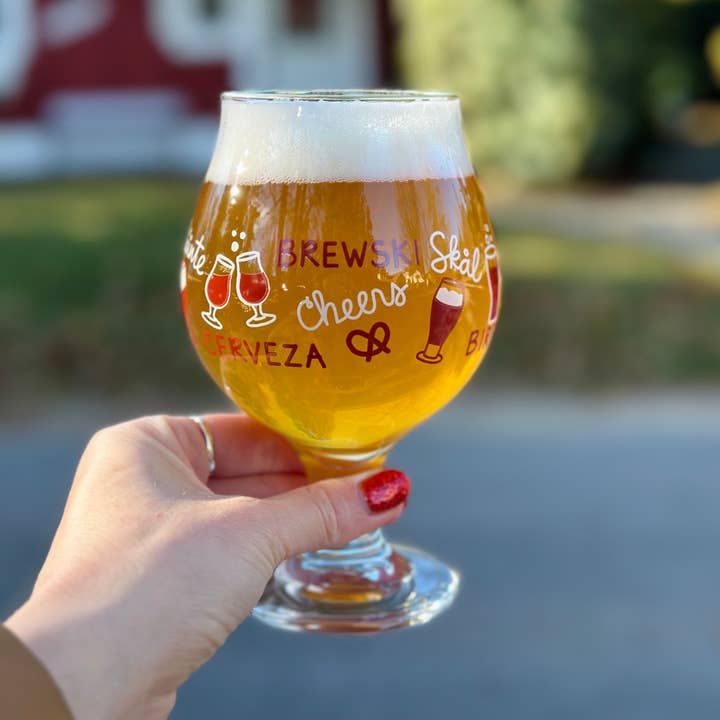 Tulip Beer Glass